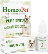 HomeoPet Purr Dental Natural Cat and Kitten Dental Care 15-mL