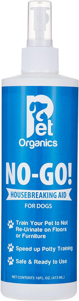 NaturVet Pet Organics NO GO! Housebreaking Training Aid for Dogs 16-Ounce