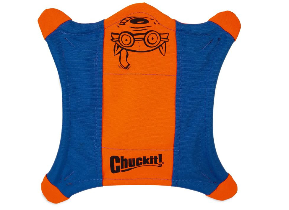 Chuckit! Dog Fetch PARAFLIGHT Far Flying Disc Frisbee Floating Toy