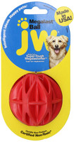 JW Pet Megalast Ball Medium  Colorful Thermo Plastic Rubber Dog Toy