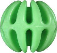JW Pet Megalast Ball Medium  Colorful Thermo Plastic Rubber Dog Toy