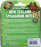 Zoo Med New Zealand Sphagnum Moss Lush Carpet Like All Natural No Dyes 80 cu/in