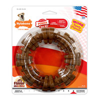 Nylabone DuraChew Textured Ring Flavor Medley Size  Nylon Toy for 50+ lb Dogs