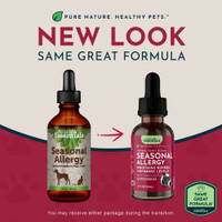 Animal Essentials Seasonal Allergy 1 oz Herbal Relief for Dogs and Cats