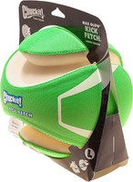 Chuckit KICK FETCH Max Glow in the Dark Kick Ball Dog Toys Large Rechargeable 3D