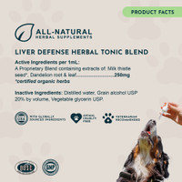 Animal Essentials Liver Defense 1 oz Liver Support for Dogs and Cats