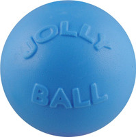 Jolly Pet Bounce-N-Play Ball Blue 6 inch  Berry Scented Rubber Dog Toy