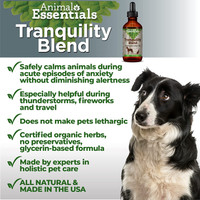 Animal Essentials Tranquility Blend 1 oz Calming Formula for Dogs and Cats