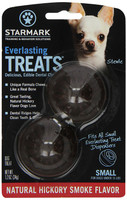 StarMark EVERLASTING DOG TREAT Hard Chew HICKORY SMOKE SMALL