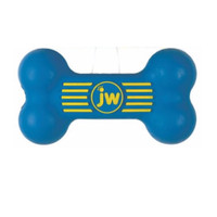 JW PET ISqueak Squeaker Dog Puppy Fetch Chew Toy MEDIUM BONE 5.5 inch