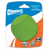 Chuckit! Dog Fetch Toy ERRATIC BALL Unpredictable Bounce Fits Launcher LARGE