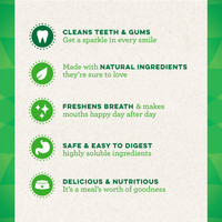 Greenies Original Teenie Size 130 count 36 oz  Dental Chew Treats for Dogs