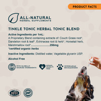 Animal Essentials Tinkle Tonic 1 oz Urinary Tract Formula for Dogs and Cats