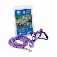 PetSafe COME WITH ME KITTY Cat Harness and Bungee Leash Lilac Small