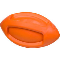 JW Pet ISqueak Bouncin Football Squeaky Durable Rubber Interactive Toy Large