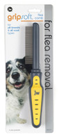 PetMate JW Pet GripSoft Flea Comb for Dogs