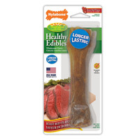 Nylabone Healthy Edibles Roast Beef Flavored X-Large Bone  Dogs over 50 Pounds