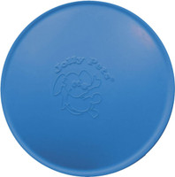 Jolly Pets Flyer Natural Rubber Floating Disc Interactive Dog Toy Blue 9.5 inch