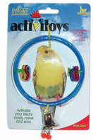 JW ActiviToy Ring Clear Bird Toy Small/Medium