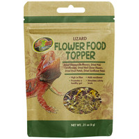 Zoo Med Flower Food Topper for Lizards 0.21 ounce