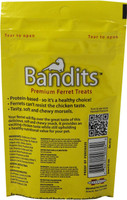 Marshall Pet Bandits Ferret Treat Chicken Meat-Based Protein Food Quality 3oz