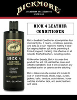 Bickmore Bick 4 Leather Conditioner 16 oz  Polish and Protect Leather Products