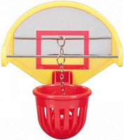 JW Pet Activitoy Birdie Basketball Mirrored Backboard Toy