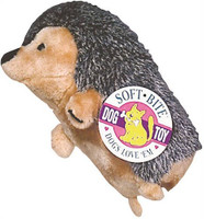 PetMate Aspen Booda Hedgehog Plush Soft Dog Toy Large