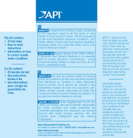 API 5-in-1 Aquarium Test Strips Nitrite Carbonate General Hardness 25 count