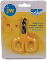 PetMate JW Pet GripSoft Nail Scissors for Cats Small