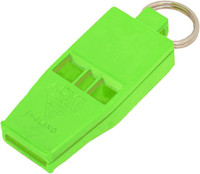 Acme Slimline Tornado Model 636 Pealess Whistle Day Glow Green