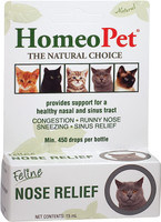 HomeoPet Feline Nose Relief for Cats 15ml