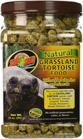 Zoo Med Natural Grassland Tortoise Food with Added Vitamins and Minerals 35 oz