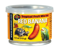 Zoo Med Tropical Fruit Mix-ins Red Banana Reptile Food, 3.4-Ounce