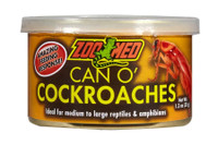 Zoo Med Can O' Cockroaches For Medum To Large Retiles & Amphibians 1.2-Ounce