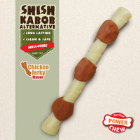 Nylabone Power Chew Shish Kabob Chicken Jerky Flavor Large Dog Chew Toy