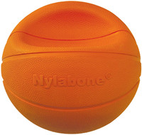 Nylabone B-Ball Gripz Basketball Holds Shape If Punctured, Dog Toy, Large