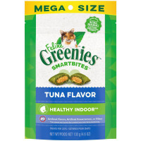 Greenies Feline Smartbites Healthy Indoor Treats For Cats Tuna Flavor 4.6-Oz.