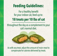 Greenies Feline Smartbites Healthy Indoor Treats For Cats Tuna Flavor 4.6-Oz.