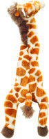 SPOT Skinneeez Stuffless Toy with Squeaker  Tug-Of-War 14" Giraffe Dog Toy