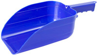 Little Giant Durable 5 Pint Blue Plastic Feed Utility Scoop