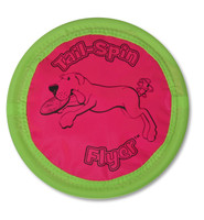Aspen Booda SOFT BITE FLOPPY DISC Gentle Dog Fetch Toy Flyer Frisbee 10 inch