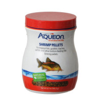 Aqueon Shrimp Pellets Sinking Ideal For Bottom-Feeding Fish 6.5-Ounce