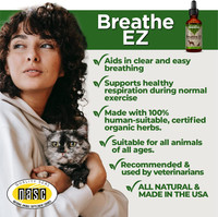 Animal Essentials Breathe EZ Herbal Formula For Dogs And Cats 1-Ounce