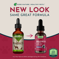 Animal Essentials Breathe EZ Herbal Formula For Dogs And Cats 1-Ounce