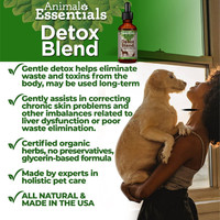 Animal Essentials Detox Blend Liver Support For Dogs And Cats 2-Ounce