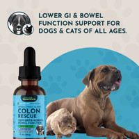 Animal Essentials Colon Rescue Herbal Formula For Dogs And Cats 2-Ounce