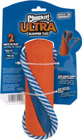 Chuckit Ultra Bumper Tug Dog Toy Double Play Outplay Ordinary Toss-It Or Tug-It