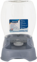 Petmate Pet Café Gray Gravity Waterer .75 Gallons For Cats Dogs Easy To Clean