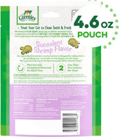 Greenies Feline Dental Treats Succulent Shrimp Flavor Cleans Teeth 4.6-Ounce
